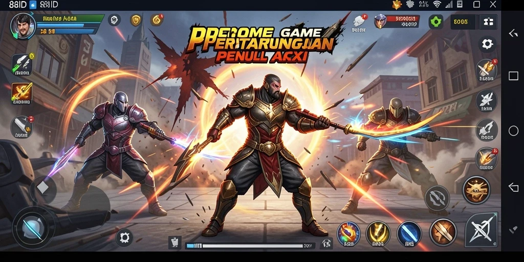Gameplay seru dengan pertarungan karakter unik di 88ID.