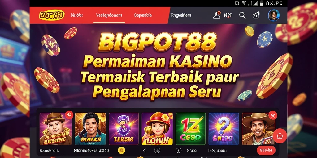 Screenshot menampilkan gameplay seru di BIGPOT88.