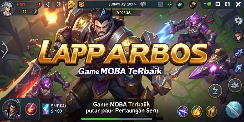 Gameplay seru dan grafis menawan di LAPARBOS.