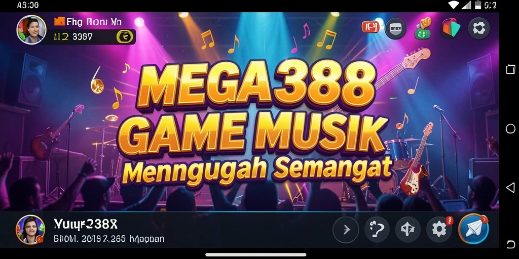 Tampilan screenshot gameplay MEGA388 dengan variasi lagu yang menarik.