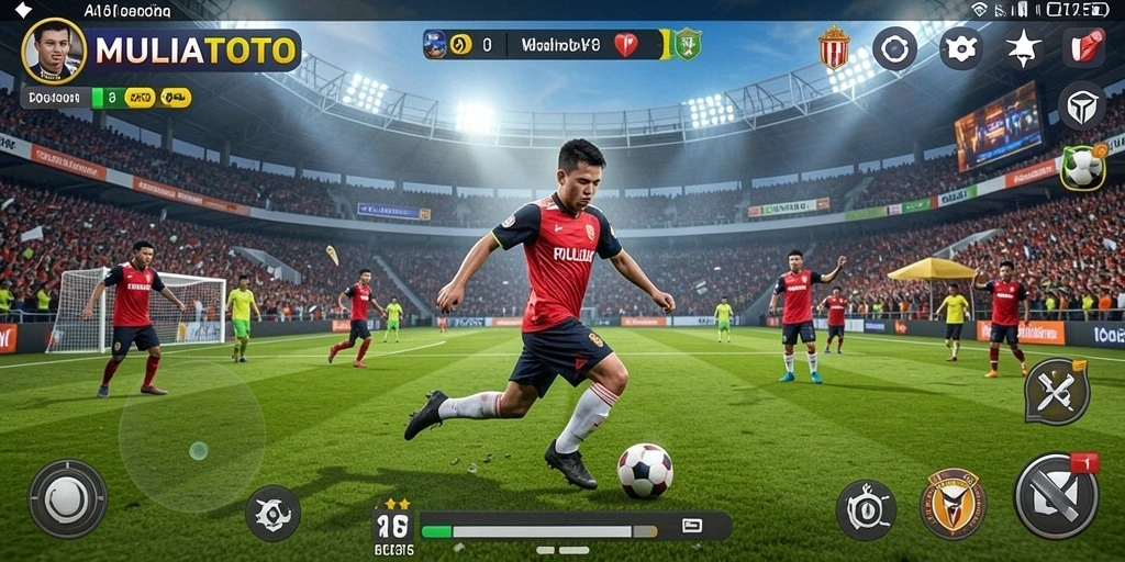 Tampilan gameplay seru dari MULIATOTO yang memikat.