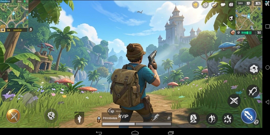 Screenshot utama RVIP menampilkan momen epik gameplay Open World.