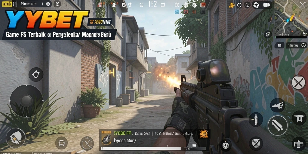 Screenshot gameplay seru dari YYBET dengan aksi menembak intens.